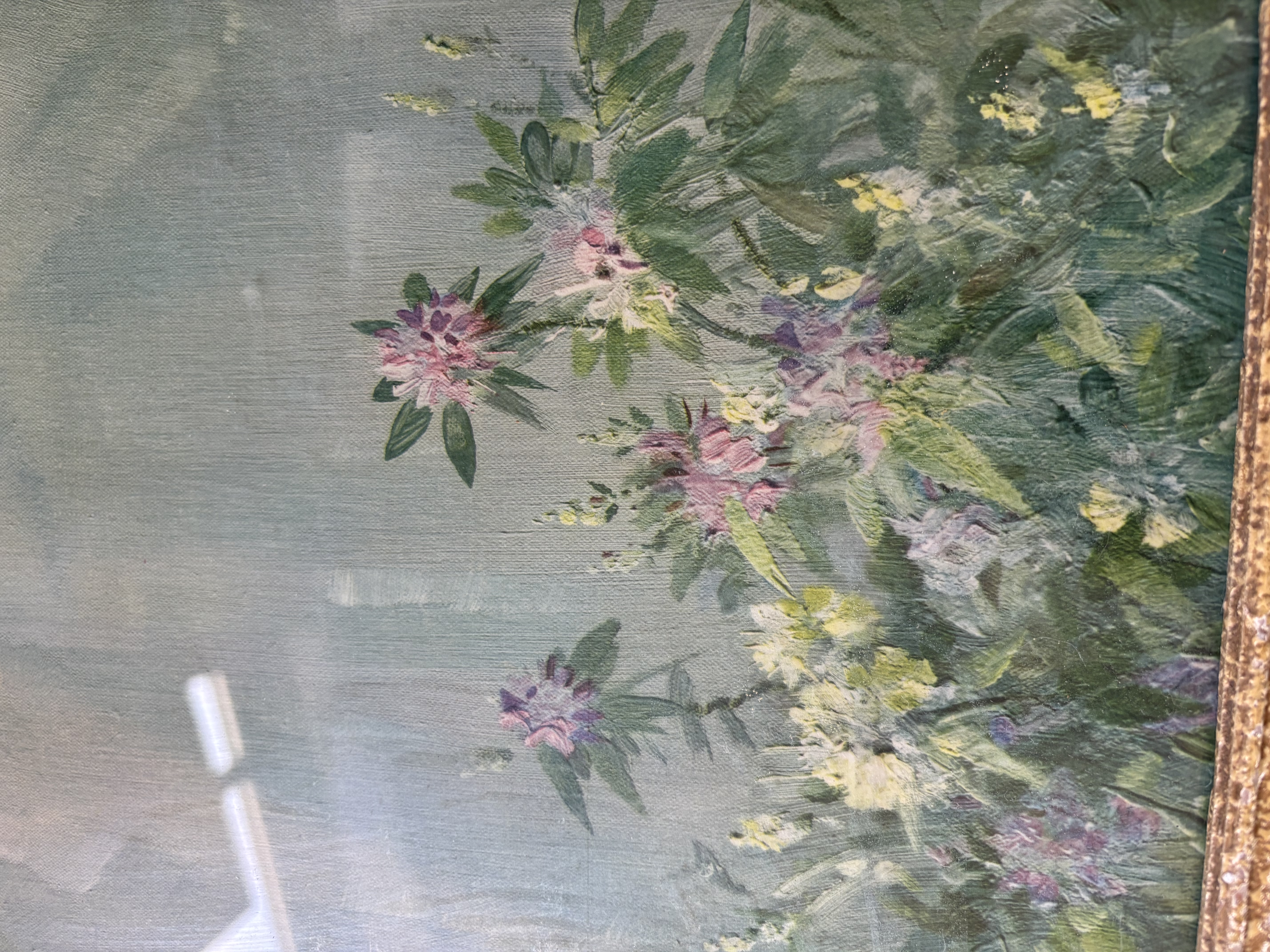 (Verkocht)Vernon Ward zwanen schilderij
