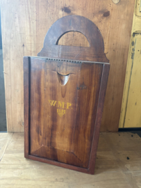 Antieke oude schooltas