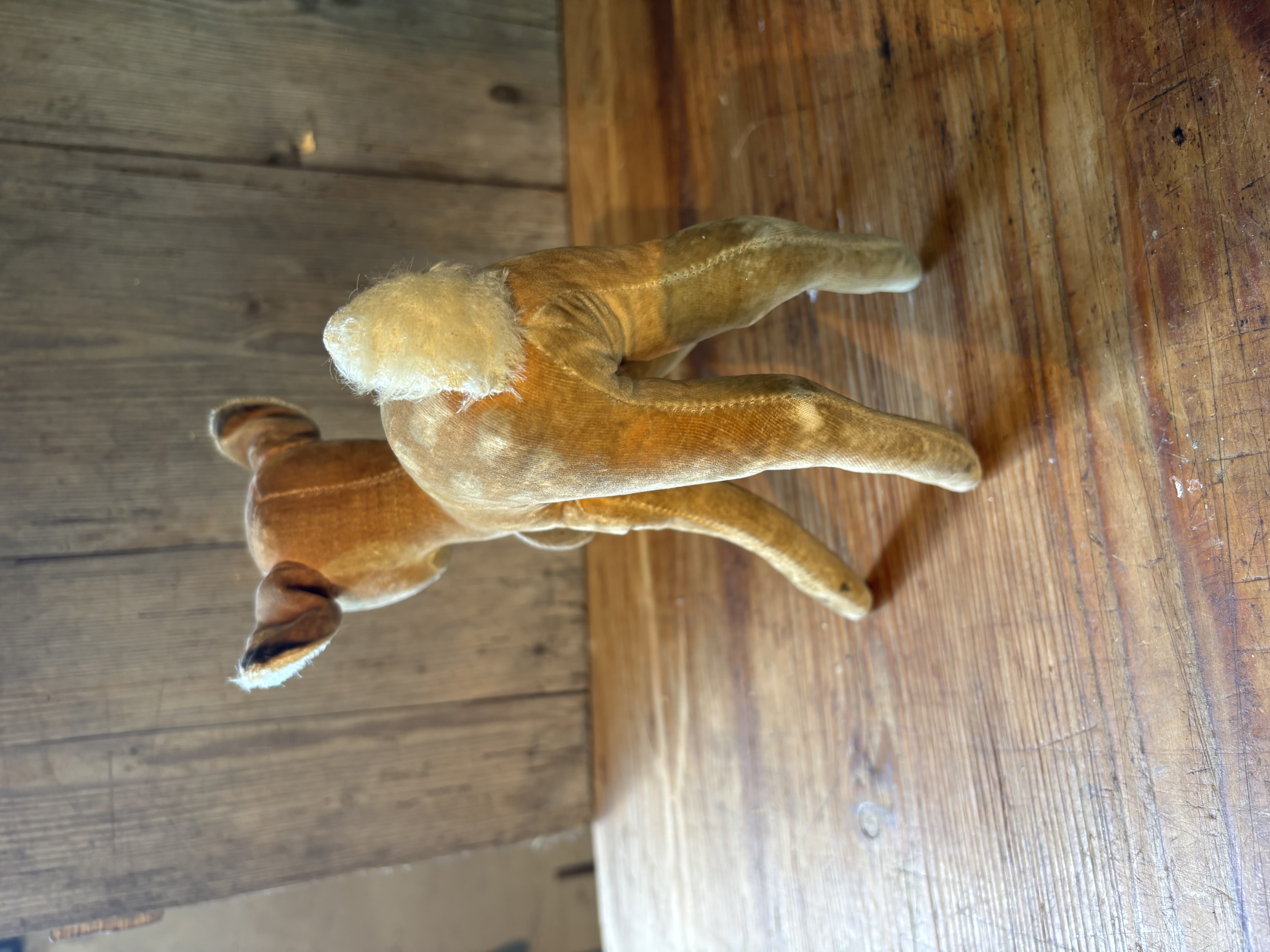 (Verkocht)Hertje Steiff  echte Bambi