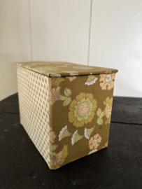 Bloemen doosje twee lades