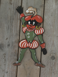 Hele oude zwarte Piet winkeldecoratie