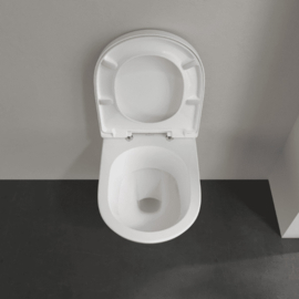 Compact Hangtoilet Villeroy & Boch O.Novo (Toilet + zitting met softclose)