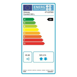 Ventilatie-unit 300 m³/h Zehnder ComfoD 300L - Links