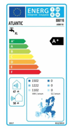 Warmtepompboiler 270L Atlantic explorer V5 VS 270