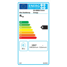 Elektrische boiler 60L Daalderop Green Energy Smartboiler Mono