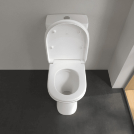 Verhoogd Staand Toilet Villeroy & Boch ViCare (Pot + spoelbak + zitting) - Uitgang H