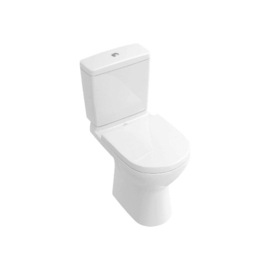 Staand Toilet Villeroy & Boch O.Novo (Pot + spoelbak + zitting met softclose) - Uitgang H