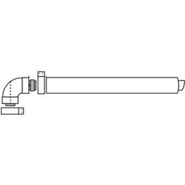 Bulex muurdoorvoer 60/100 voor Bulex Opalia