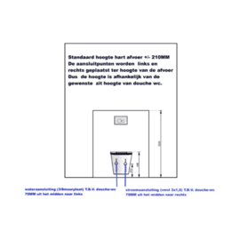 Easylux Onsen douchetoilet 595 x 370 x 354 mm - wandtoilet zonder spoelrand - softclose zitting - wit