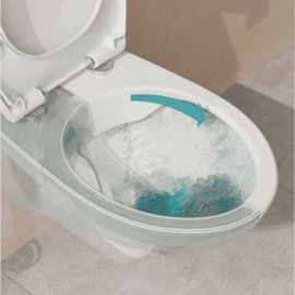 Easylux Normus hangtoilet Spinflush zonder spoelrand 360 x 540 mm - wit antibacterieel