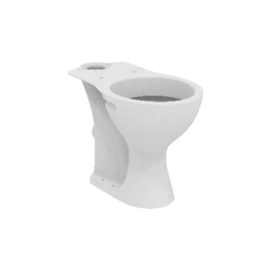 Easylux Alpha staand toilet 360 x 700 mm - wit - uitgang H - verhoogd