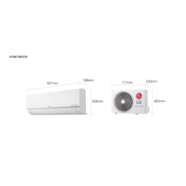 Mono-split Airco 3,5 kW LG Standard Plus PC12ST
