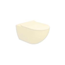 Easylux Obi hangtoilet Cycloneflush zonder spoelrand 550 x 355 x 340 mm - ivoor