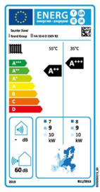 Warmtepomp 8,1 kW Bulex Genia Air Mono HA 10-6 230 V