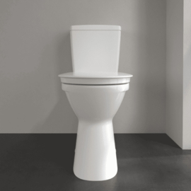 Verhoogd Staand Toilet Villeroy & Boch ViCare (Pot + spoelbak + zitting) - Uitgang H