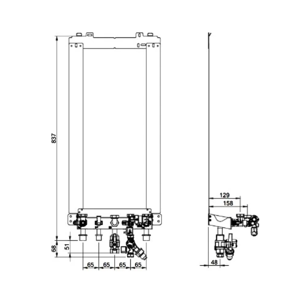 CV-ketel 25 kW Remeha Calenta Ace-Matic 30c - Combi