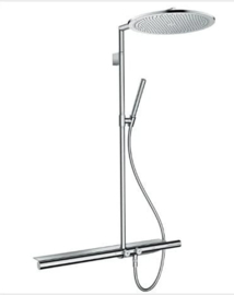 DOUCHEZUIL AXOR SHOWERPIPES chroom met thermostaat - handdouche - hoofddouche