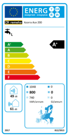 Warmtepompboiler 200L Remeha Azorra Ace 200