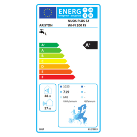Warmtepompboiler 200L Ariston Nuos Plus S2 Wifi FS