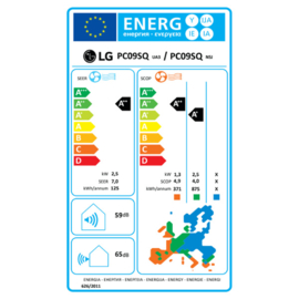 Mono-split Airco 2,5 kW LG Standard Plus PC09ST