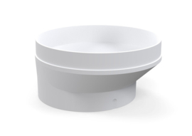 Duco DucoBox Silent Focus reductiekoppelstuk 160 mm - 125 mm