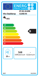 Keukenboiler 5L Daalderop Close-In Compact