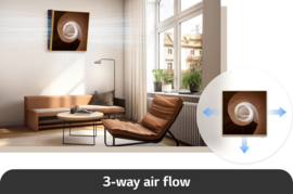 Mono-split Airco 2,6 kW LG Artcool Gallery Special A09GA1