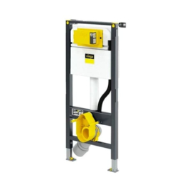 Viega Prevista Dry WC-element 3-6 l - 1120 x 500 mm - met bevestingset - PP-bocht met reductie
