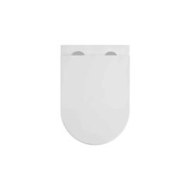 Easylux Brio hangtoilet PACK (hangtoilet + zitting) 360 x 520 mm - zonder spoelrand - softclose - quick release - wit mat