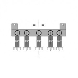 Montageplaat Bulex CV-ketel