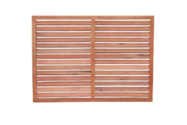 Achterpaneel hout voor beschermkooi 1050x510 mm - Medium