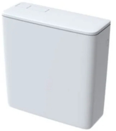 Geberit AP128 universeel spoelreservoir - wit - met 2 bedieningstoetsen 3 of 6/9l spoeling