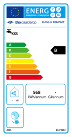 Keukenboiler 5L Daalderop Close-In Compact