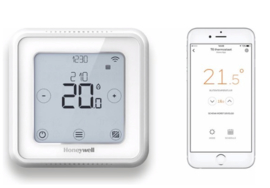 Thermostaat Honeywell Lyric T6 modulerend of aan/uit WIFI - Wit