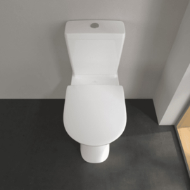 Verhoogd Staand Toilet Villeroy & Boch ViCare (Pot + spoelbak + zitting) - Uitgang H