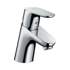 Hansgrohe Focus 70 eengreepswastafelmengkraan - chroom - met automatische lediging - coolstart