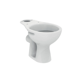 Easylux Alpha staand toilet 370 x 635 mm - wit - uitgang PK