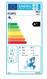 Warmtepompboiler 190L Atlantic explorer V5 VS 200 extra warmtewisselaar