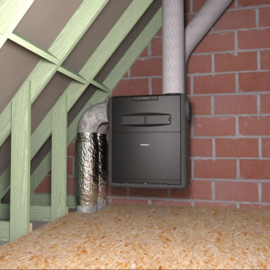 Ventilatie-unit 400 m³/h Renson Flux Go Wall
