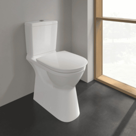 Verhoogd Staand Toilet Villeroy & Boch ViCare (Pot + spoelbak + zitting) - Uitgang H
