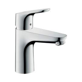 Hansgrohe Focus 100 eengreepswastafelmengkraan - chroom - zonder lediging - coolstart