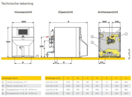 Mazoutketel 46 kW Remeha Lava Plus