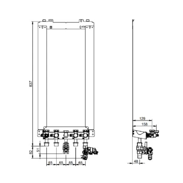 CV-ketel 25 kW Remeha Calenta Ace-Matic 25s - Solo