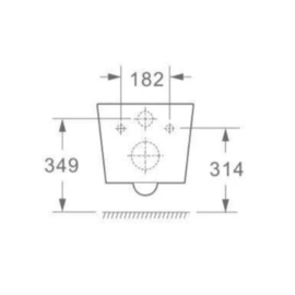 Easylux Brio hangtoilet PACK (hangtoilet + zitting) 360 x 520 mm - zonder spoelrand - softclose - quick release - zwart mat