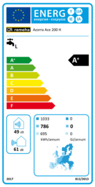 Warmtepompboiler 200L Remeha Azorra Ace 200 H