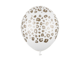 Ballon met luipaardprint, 5 stuks