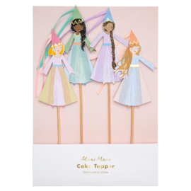 Magical princess, cake toppers
