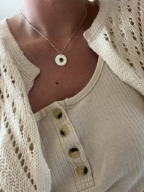Ketting sunset zilver