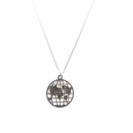 Globe necklace