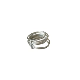 Lots of lines ring zilver